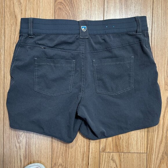 Kuhl Hiking Shorts Women's Size 8 Gray 6240 Ripstop Comfort Sporty Activewear - Picture 3 of 3